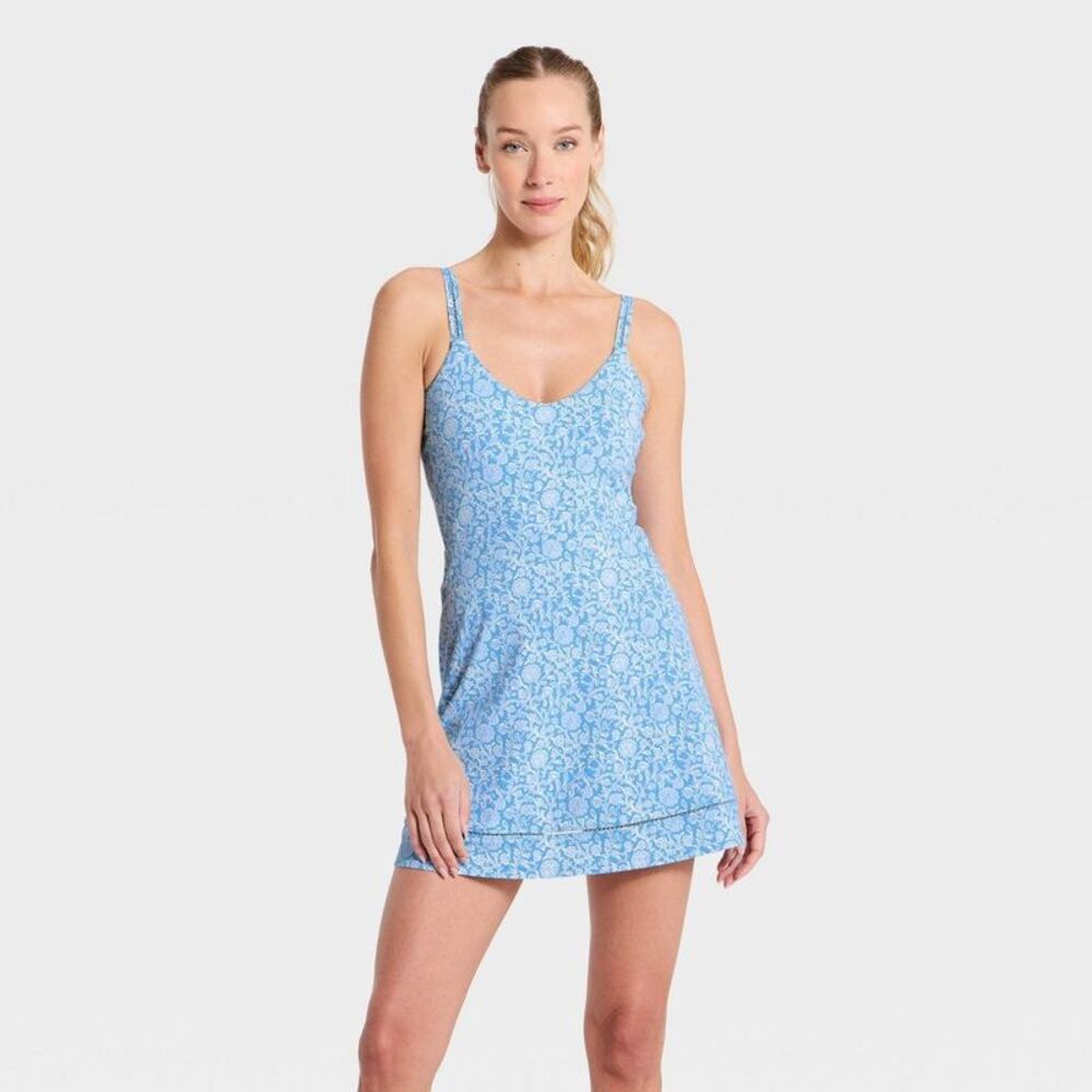 all in motion Blue Floral Strap Dress